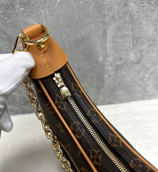 Женская сумка Louis Vuitton Loop M81098 Premium 22-11/6 см коричневая - фото 7