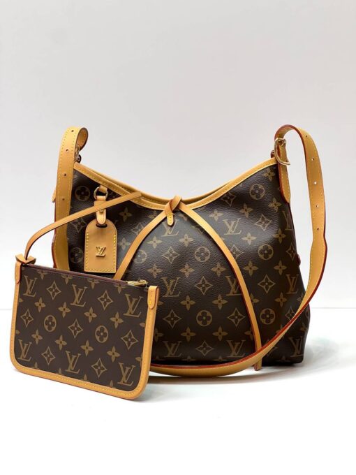 Женская сумка Louis Vuitton Carry All PM Premium Brown (два размера 29 - 39 см) - фото 2