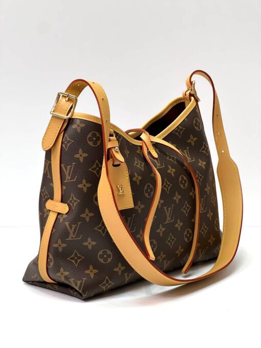 Женская сумка Louis Vuitton Carry All PM Premium Brown (два размера 29 - 39 см) - фото 3