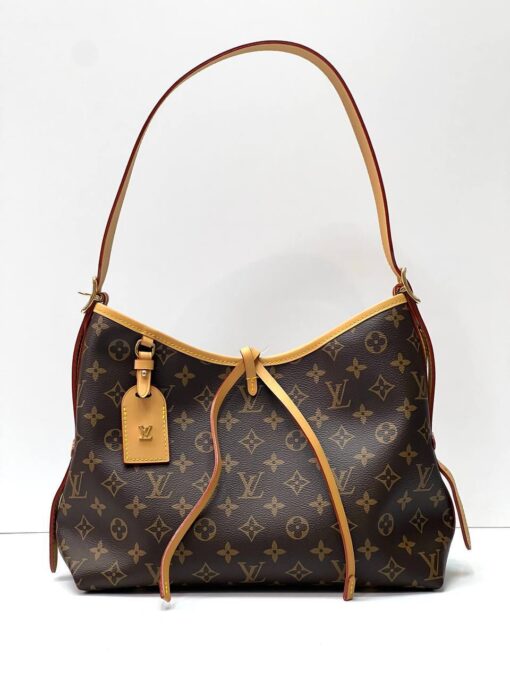 Женская сумка Louis Vuitton Carry All PM Premium Brown (два размера 29 - 39 см) - фото 4