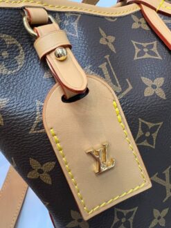 Женская сумка Louis Vuitton Carry All PM Premium Brown (два размера 29 — 39 см)