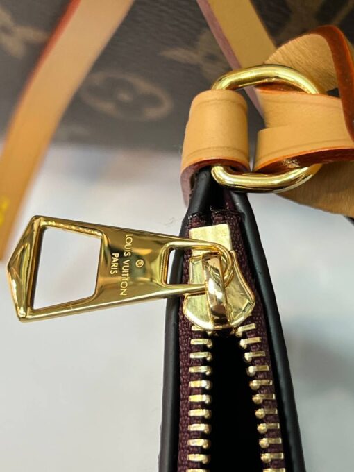 Женская сумка Louis Vuitton Carry All PM Premium Brown (два размера 29 - 39 см) - фото 9