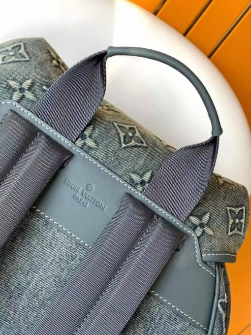 Рюкзак Louis Vuitton Jean Cheap Sell 33/40/18 см премиум-люкс голубой - фото 5
