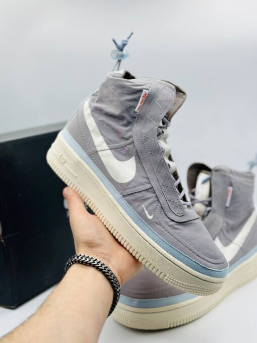 Кроссовки Nike Air Force 1 Shell A118790 Grey - фото 10