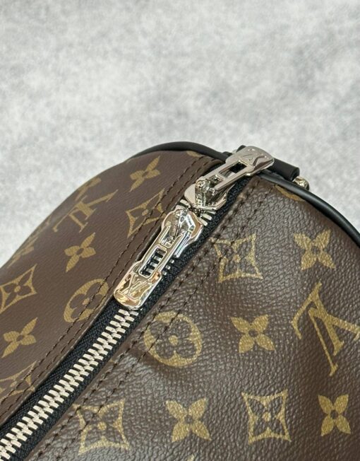 Сумка дорожная Louis Vuitton Keepall M40605-03 Premium коричневая (три размера 45, 50, 55 см) - фото 6
