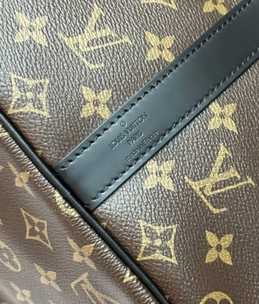 Сумка дорожная Louis Vuitton Keepall M40605-03 Premium коричневая (три размера 45, 50, 55 см) - фото 7