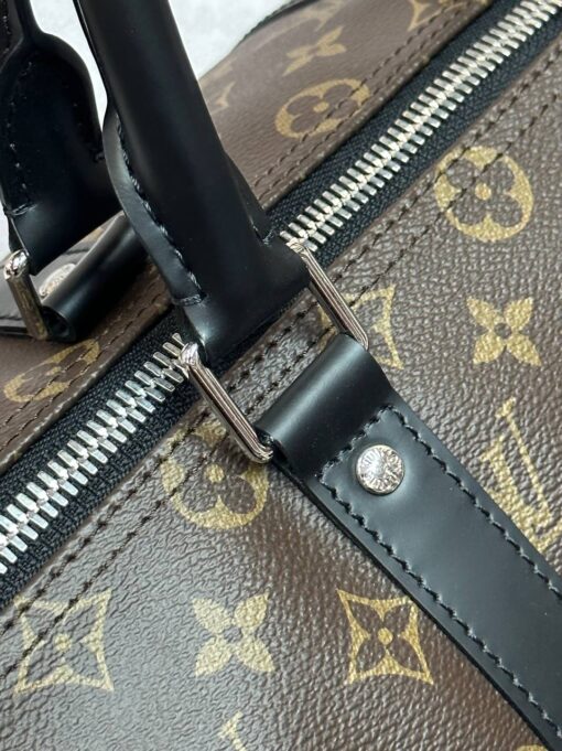 Сумка дорожная Louis Vuitton Keepall M40605-03 Premium коричневая (три размера 45, 50, 55 см) - фото 8