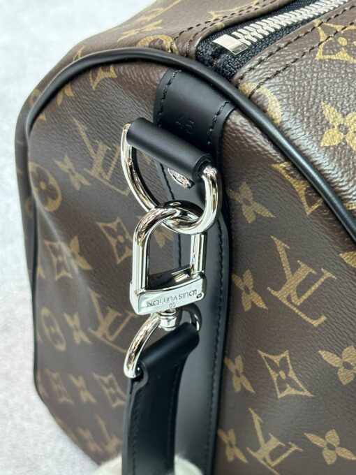 Сумка дорожная Louis Vuitton Keepall M40605-03 Premium коричневая (три размера 45, 50, 55 см) - фото 14