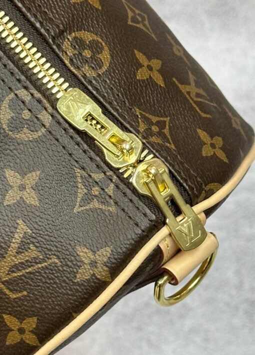 Сумка дорожная Louis Vuitton Keepall M40605-04 Premium коричневая (три размера 45, 50, 55 см) - фото 7