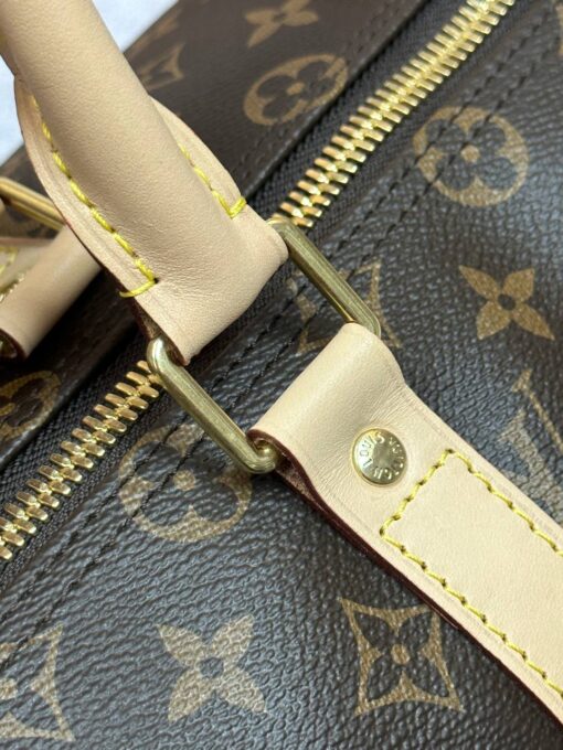 Сумка дорожная Louis Vuitton Keepall M40605-04 Premium коричневая (три размера 45, 50, 55 см) - фото 8