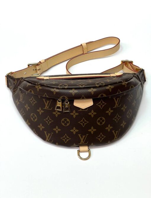 Женская сумка Louis Vuitton Bumbag M43644 Premium 37/14/13 см коричневая - фото 2