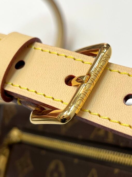 Женская сумка Louis Vuitton Bumbag M43644 Premium 37/14/13 см коричневая - фото 4