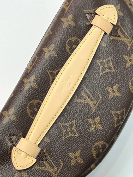 Женская сумка Louis Vuitton Bumbag M43644 Premium 37/14/13 см коричневая - фото 7