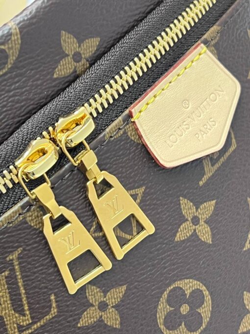 Женская сумка Louis Vuitton Bumbag M43644 Premium 37/14/13 см коричневая - фото 9