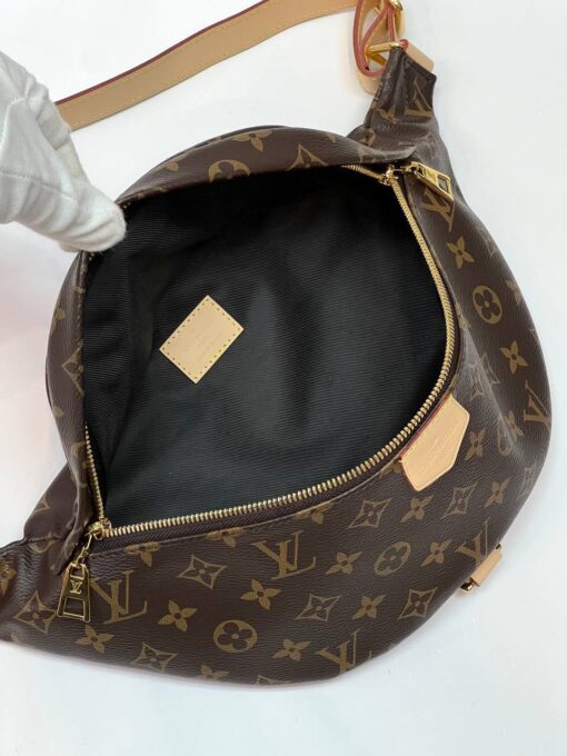 Женская сумка Louis Vuitton Bumbag M43644 Premium 37/14/13 см коричневая - фото 11