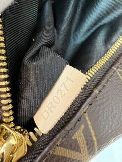 Женская сумка Louis Vuitton Bumbag M43644 Premium 37/14/13 см коричневая