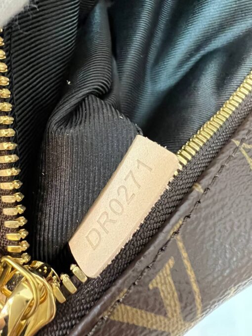 Женская сумка Louis Vuitton Bumbag M43644 Premium 37/14/13 см коричневая - фото 13