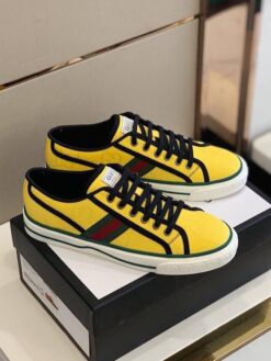 Кеды Gucci Tennis 1977 Sneaker A121895 Yellow