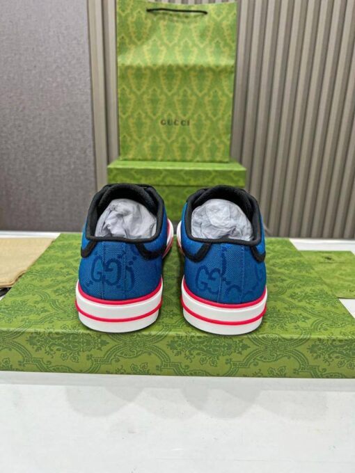 Кеды Gucci Tennis 1977 Sneaker A121915 Blue - фото 5