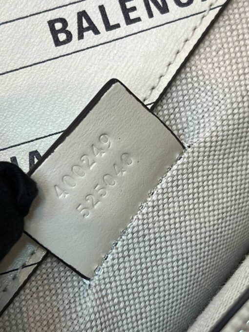 Сумка Gucci & Balenciaga Dionysus The Hacker Project Premium 27/16/9 см белая - фото 9