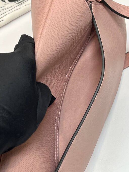 Женская сумка Christian Dior Saddle M0455CBAA Premium 25/20/7 см пудра - фото 8