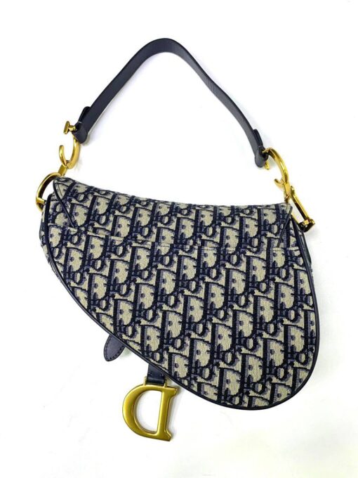 Женская сумка Christian Dior Saddle M0455CTZQ Premium 25/20/7 см жаккард - фото 3