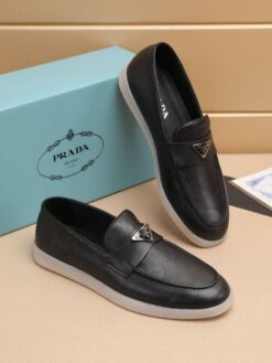Туфли мужские Prada A122528 чёрные