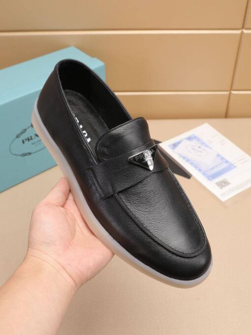 Туфли мужские Prada A122528 чёрные - фото 2