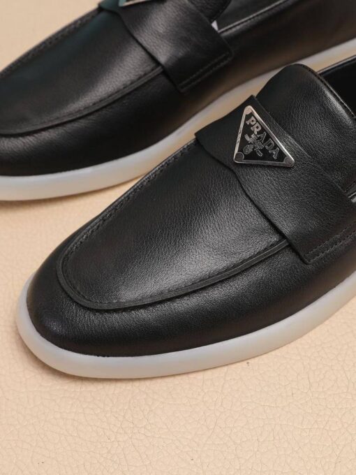 Туфли мужские Prada A122528 чёрные - фото 3