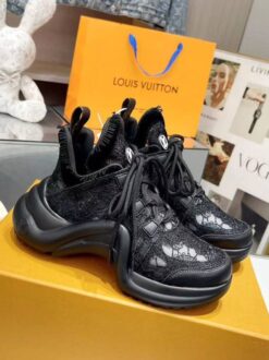 Кроссовки женские Louis Vuitton Archlight A122783 чёрные