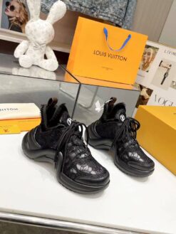 Кроссовки женские Louis Vuitton Archlight A122783 чёрные