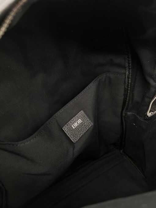Рюкзак Christian Dior Jacquard Fabric A123142 чёрно-бежевый (ширина 25 и 30 см) - фото 8