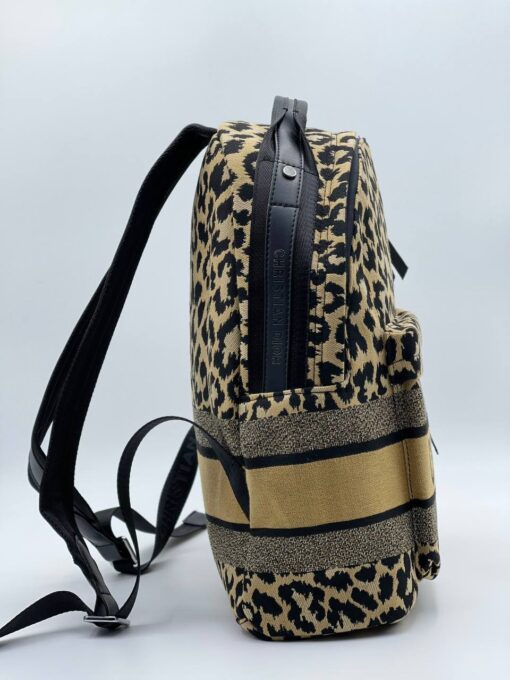 Рюкзак Christian Dior Jacquard Fabric A123164 леопардовый (ширина 25 и 30 см) - фото 3