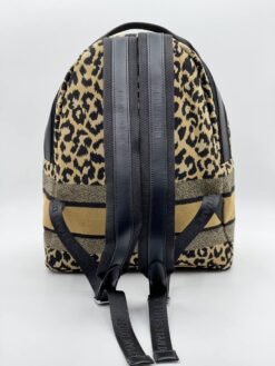 Рюкзак Christian Dior Jacquard Fabric A123164 леопардовый (ширина 25 и 30 см)