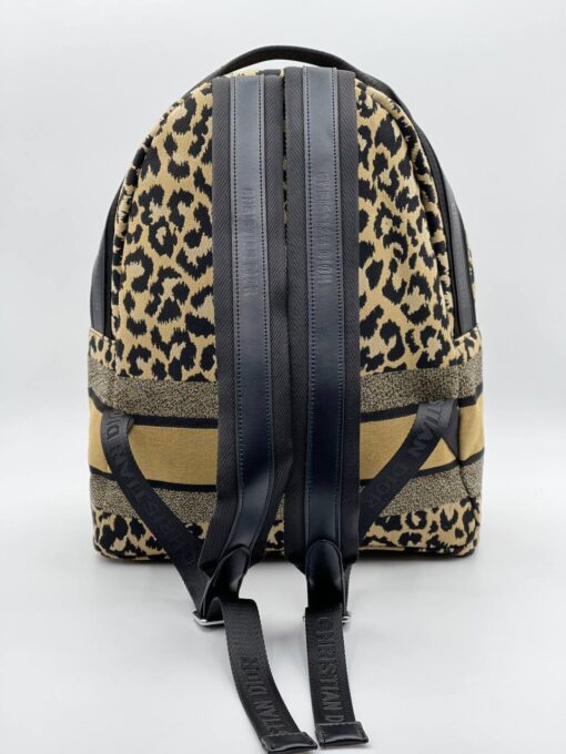 Рюкзак Christian Dior Jacquard Fabric A123164 леопардовый (ширина 25 и 30 см) - фото 4