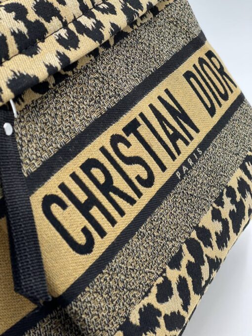 Рюкзак Christian Dior Jacquard Fabric A123164 леопардовый (ширина 25 и 30 см) - фото 5