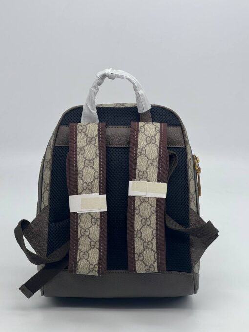Рюкзак Gucci A123192 30/23 см коричнево-бежевый - фото 5