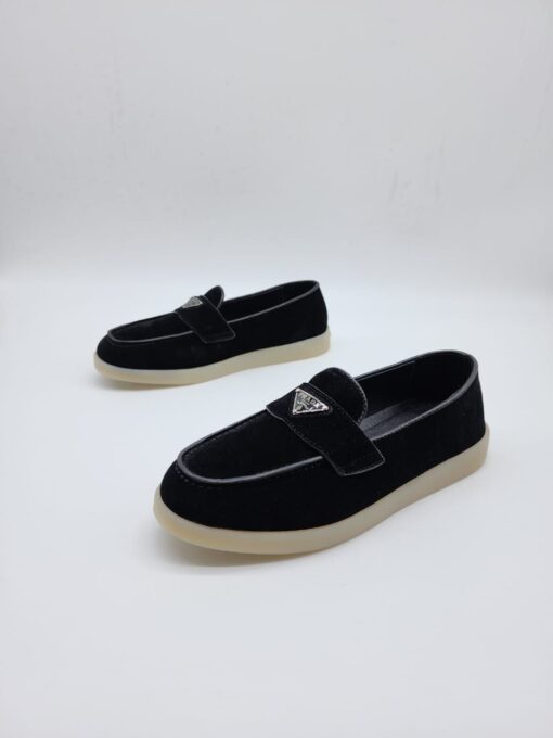 Туфли женские Prada A123372 чёрные - фото 3