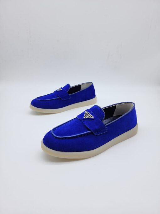 Туфли женские Prada A123406 синие - фото 3