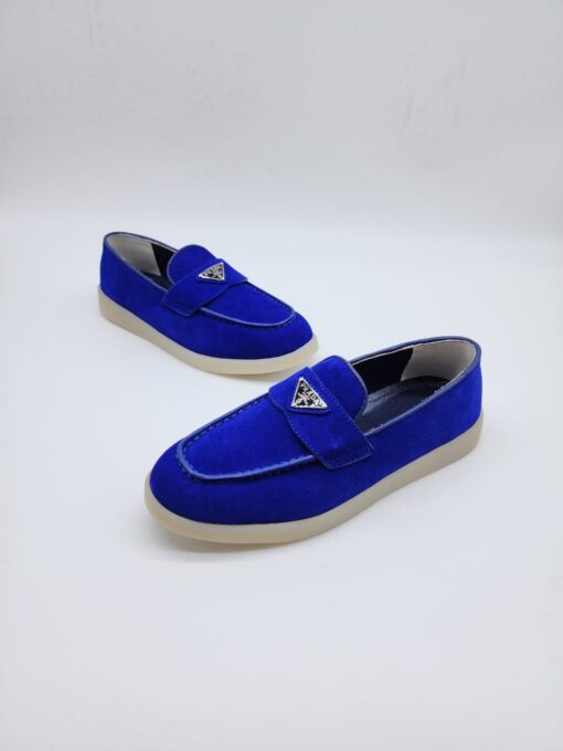 Туфли женские Prada A123406 синие - фото 4