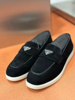 Туфли женские Prada Premium A123428 чёрные - фото 8