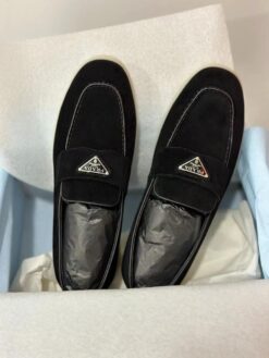 Туфли женские Prada Premium A123428 чёрные