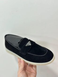 Туфли женские Prada Premium A123428 чёрные