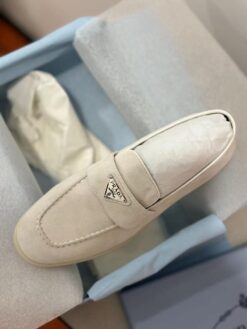 Туфли женские Prada Premium A123439 светло-бежевые