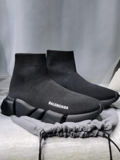 Кроссовки Balenciaga Speed Trainer Sock A123761 Black - фото 9