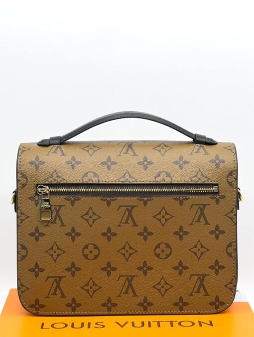 Женская сумка Louis Vuitton Pochette Metis 25/18 см A125144 коричневая - фото 5