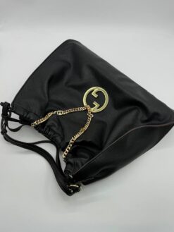 Женская сумка Gucci A125165 50/40 см чёрная