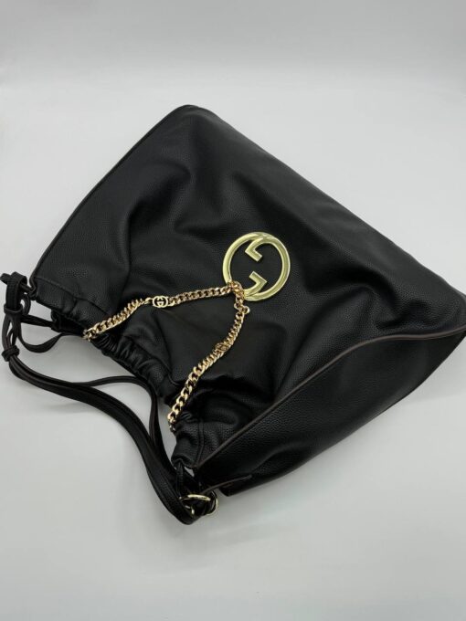 Женская сумка Gucci A125165 50/40 см чёрная - фото 2