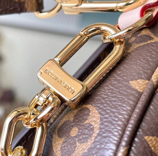 Женская сумка Louis Vuitton Pochette Metis Set 20/11 см A125204 коричневая - фото 6