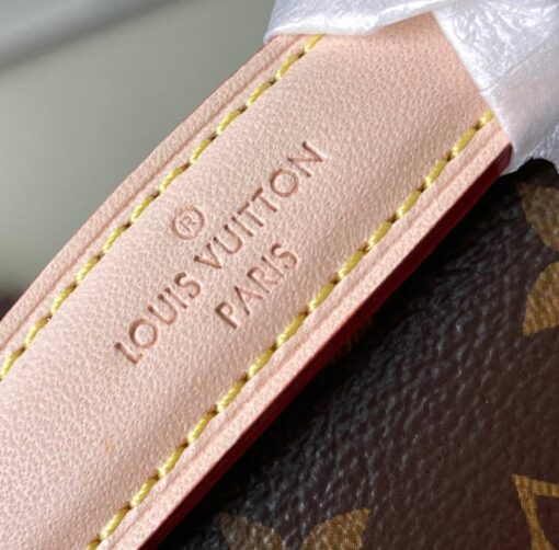Женская сумка Louis Vuitton Pochette Metis Set 20/11 см A125204 коричневая - фото 7